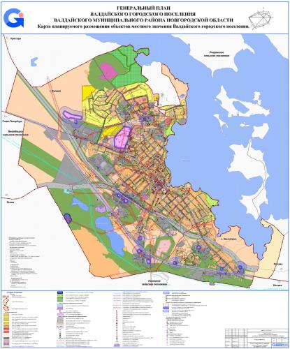 Карта планируемого размещения объектов местного значения
